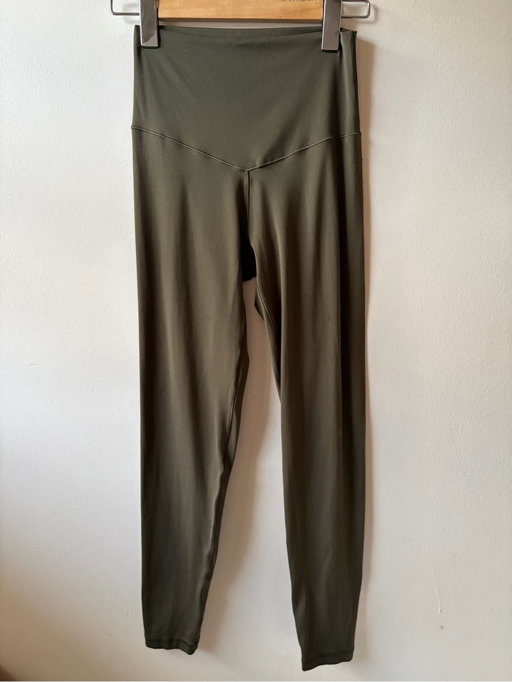 aerie Olive Green High-Waist Leggings